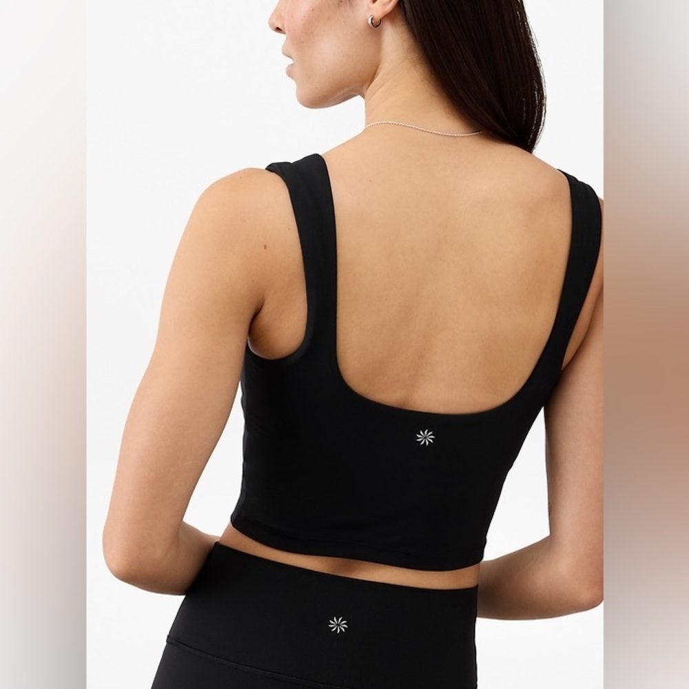 Athleta Black Crop Top